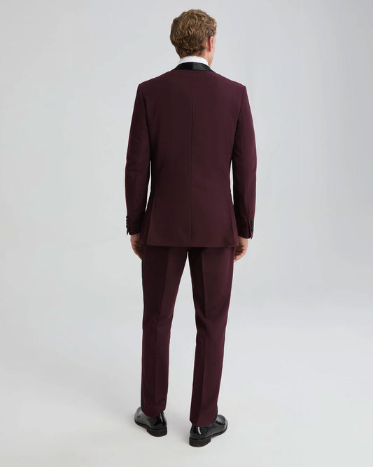 Men's 2 Piece Tuxedo in Burgundy