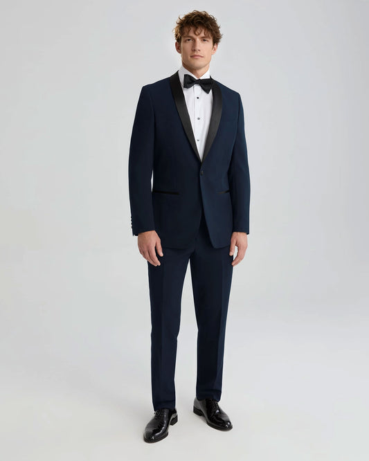 Men's Shawl Lapel 2 Piece Tuxedo in Navy