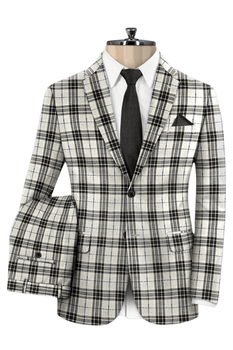 black and white dress suit Black Suit Outfit