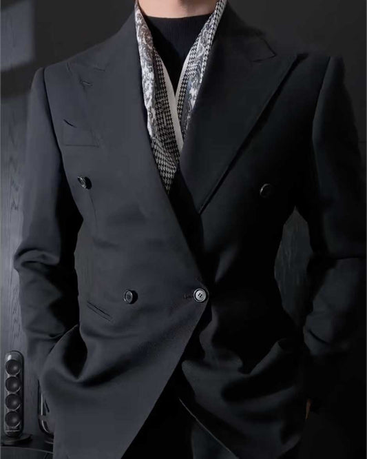 Men's Four-button 2-piece Suit