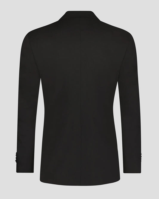 Black Notch Lapel 2-piece Suit