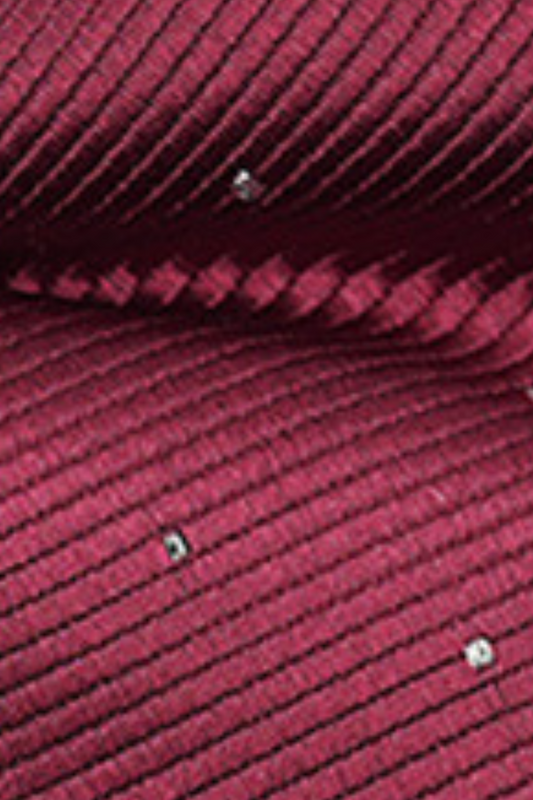 Red Elegant Polka Dots Pre-Tied Bow Tie