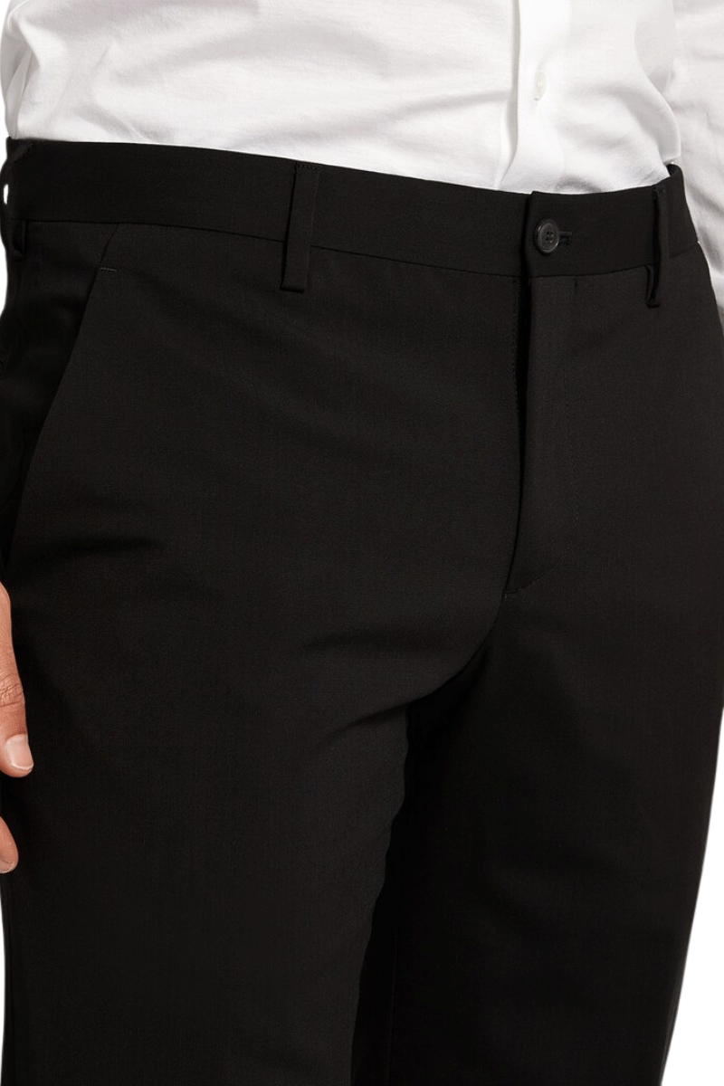 Traje de 2 piezas de corte regular y 2 botones en color tostado