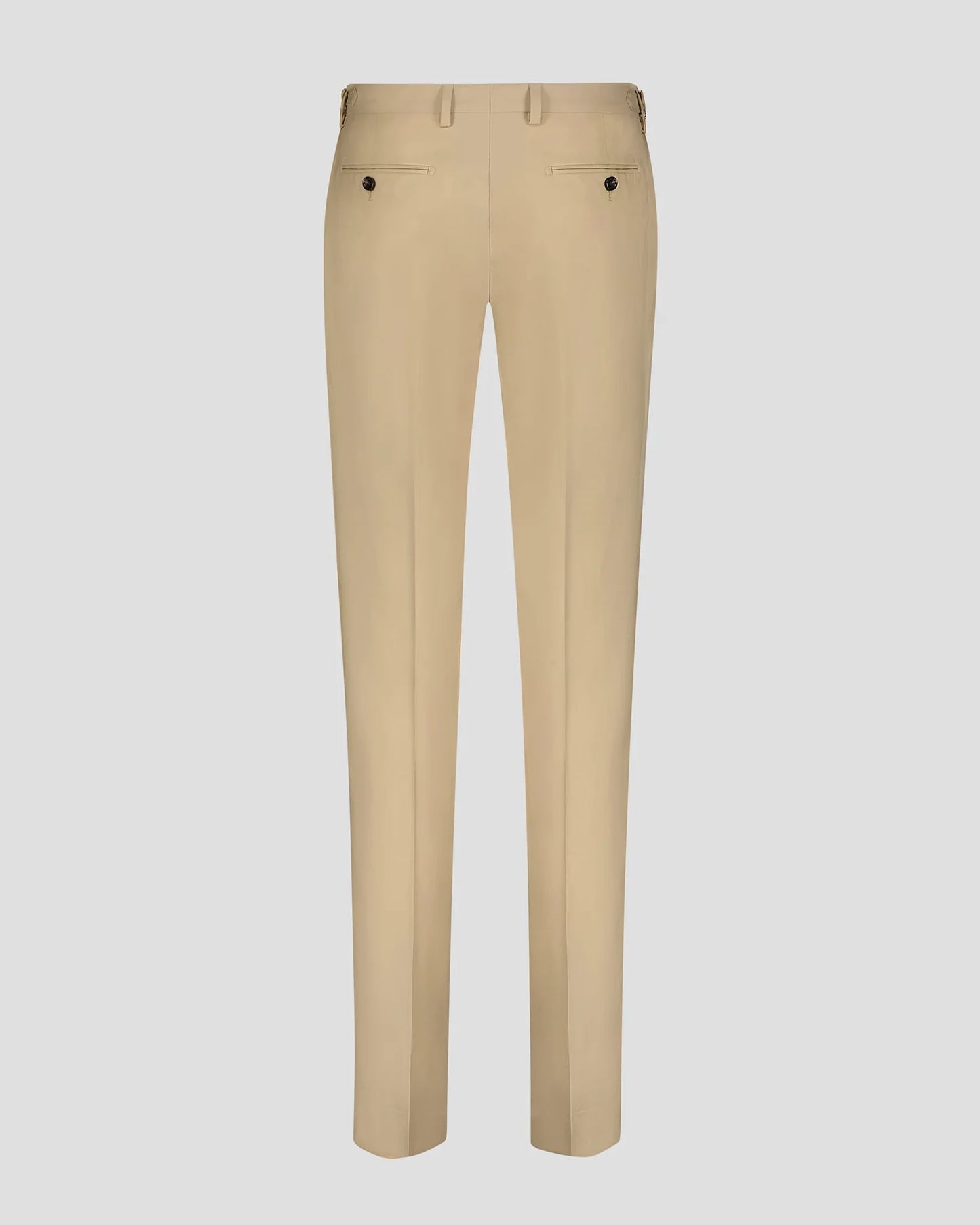 Beige Notch Lapel Single-breasted Suit