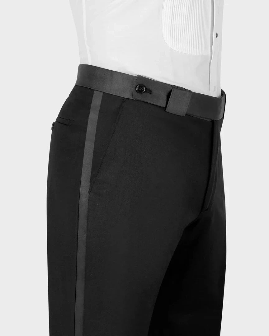 White Double-Breasted Tuxedo Blazer Suit