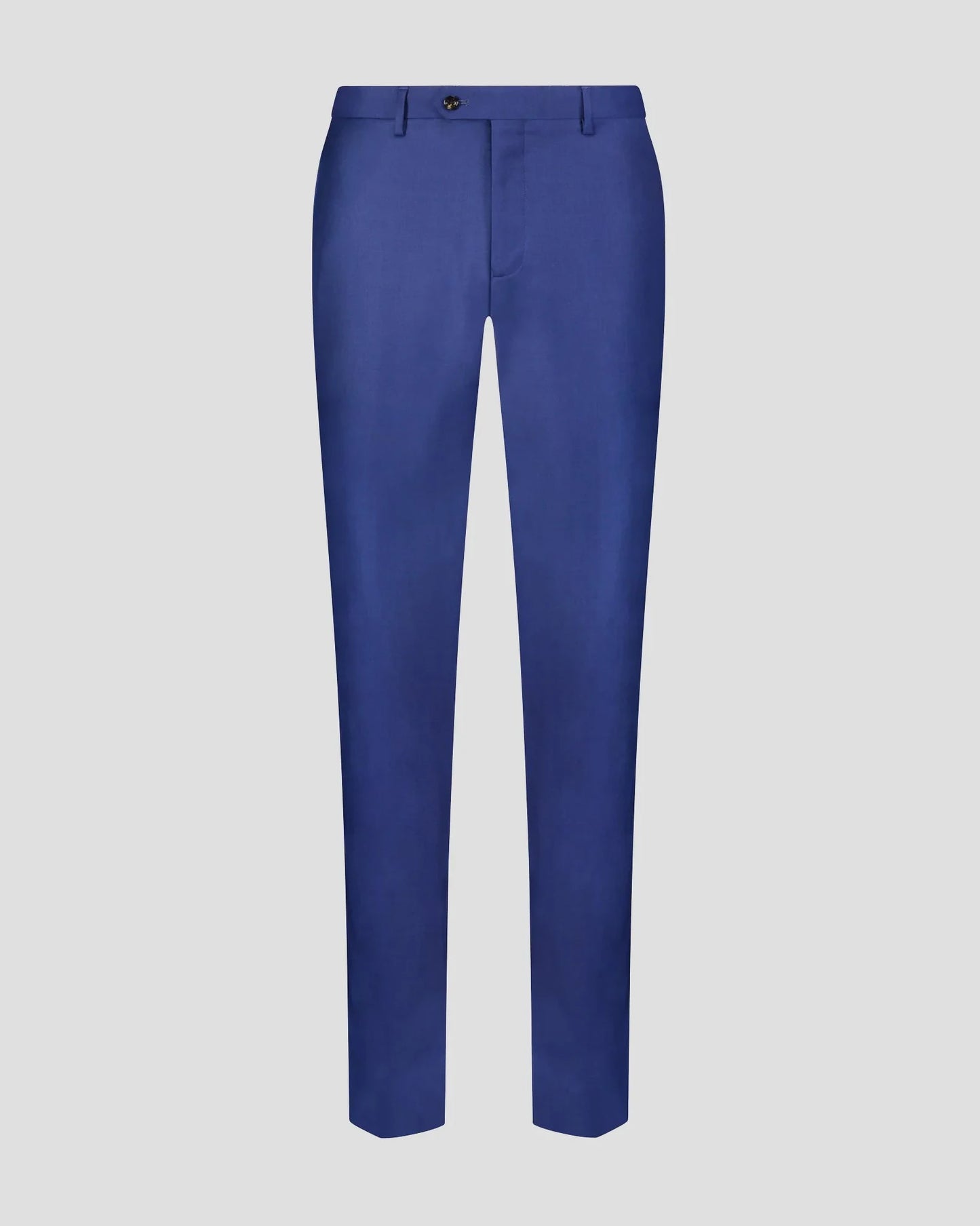 Blue Notch Lapel Single-breasted 2-piece Suit