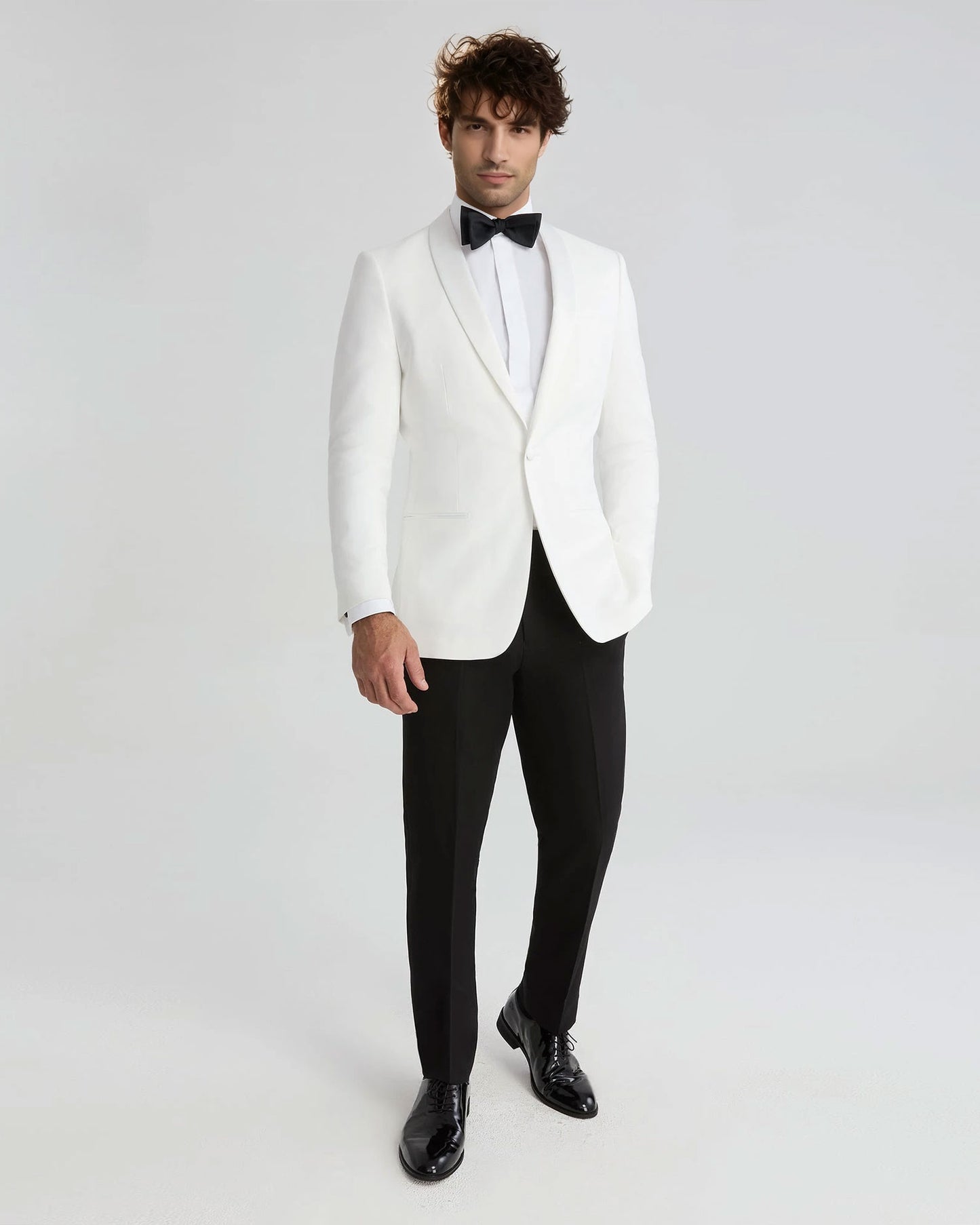 Men's 2 Piece Blazer Tuxedo in White
