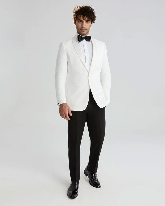Men's 2 Piece Blazer Tuxedo in White