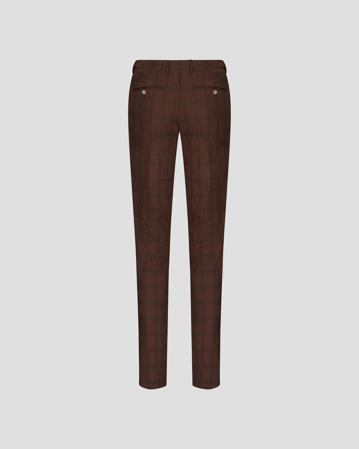 Dark Brown Peak Lapel Double-breasted Suit