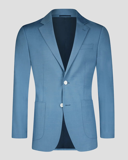 Ice Blue Notch Lapel 2-piece Suit
