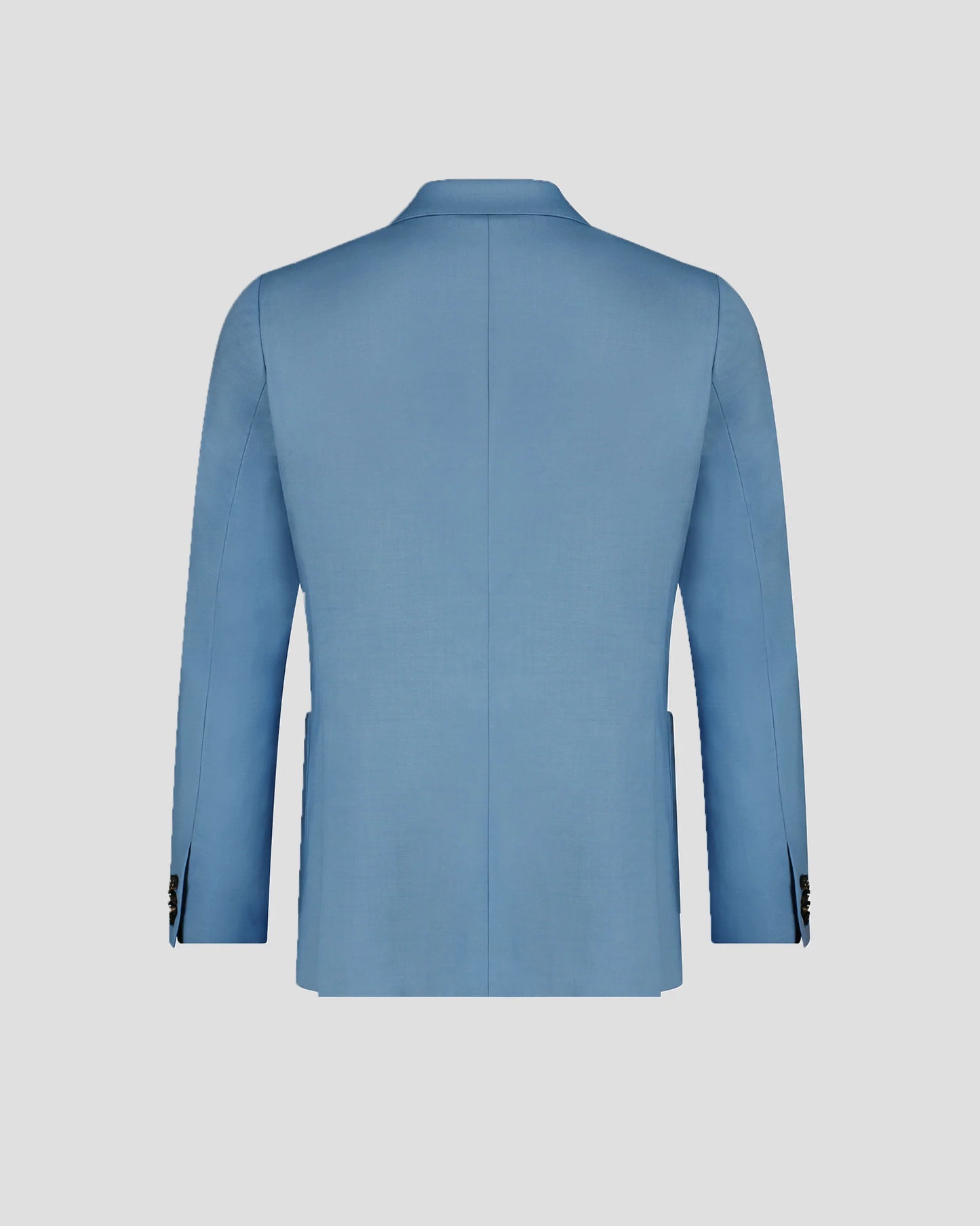 Blue Peak Lapel Double-breasted Suit