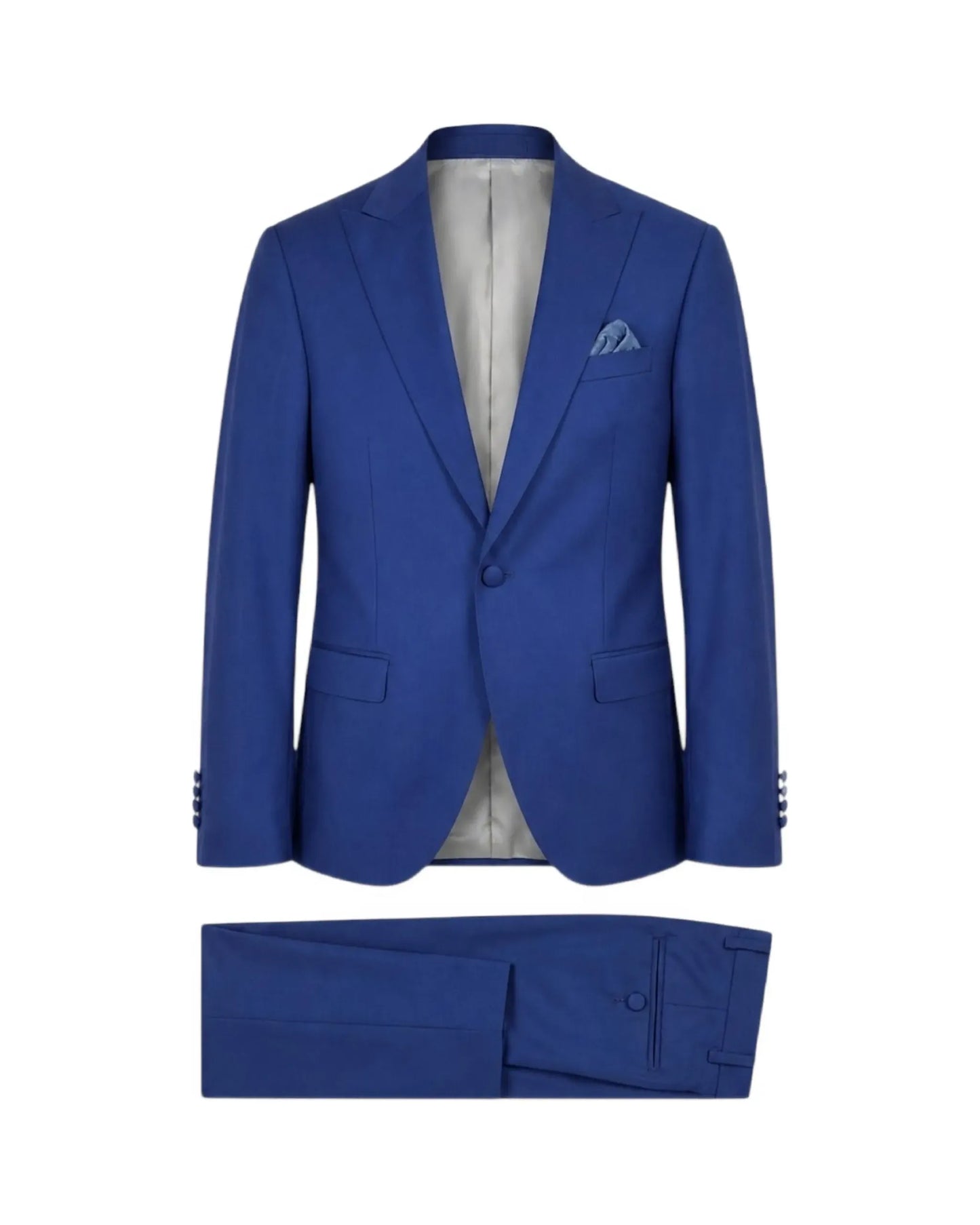 One-button Peak Lapel 2 Piece Suit