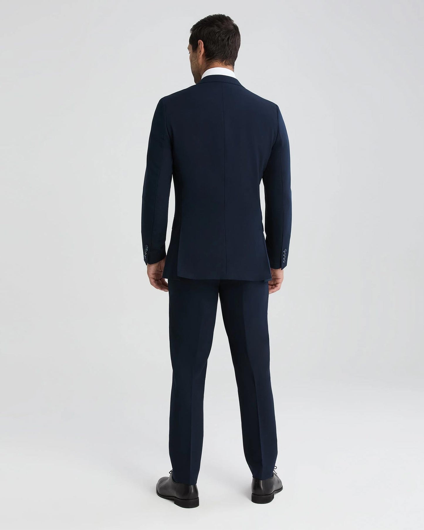 Men's Notch Lapel 2 Piece Suit in Navy