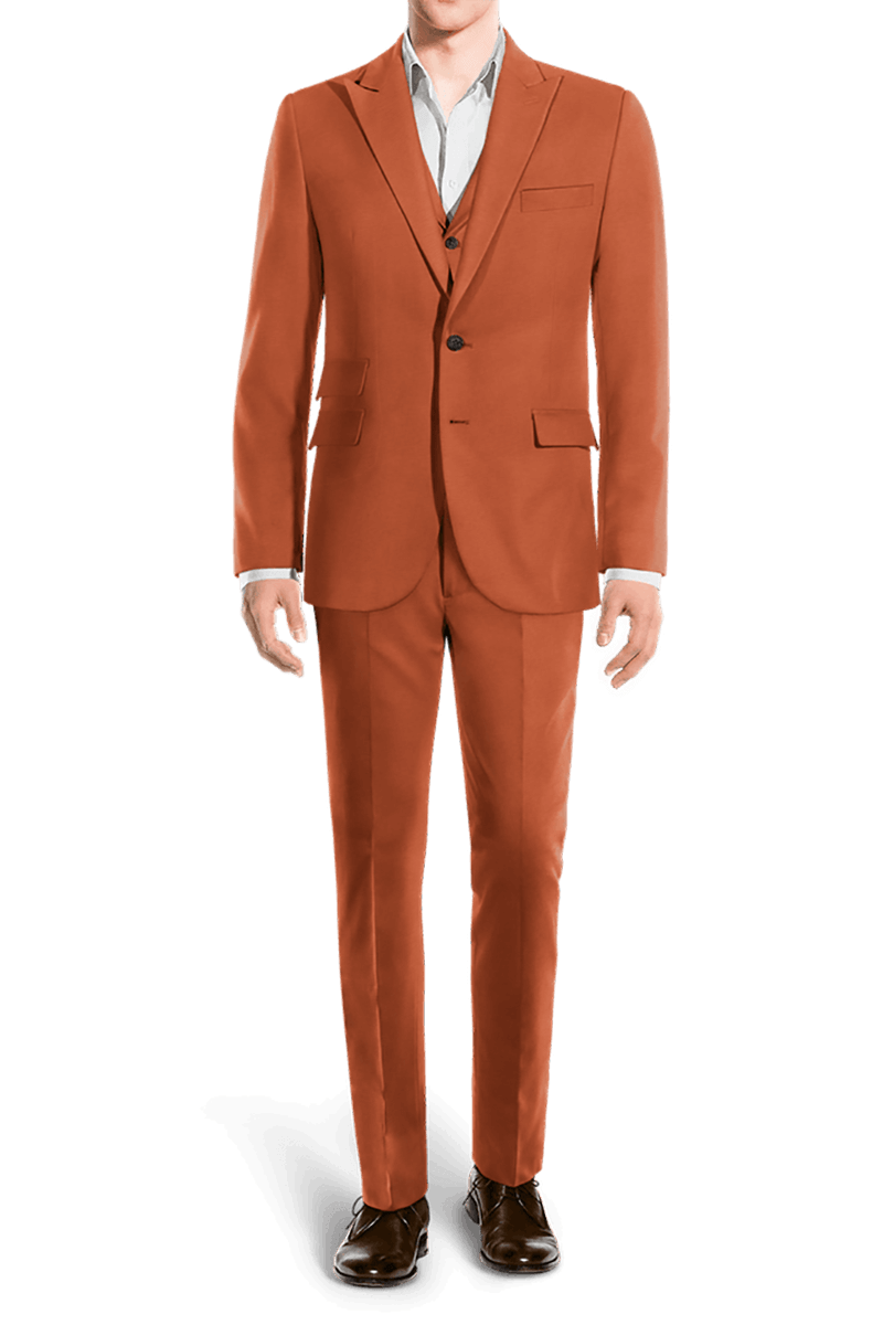 Apricot Modern Fit 3-Piece Suit