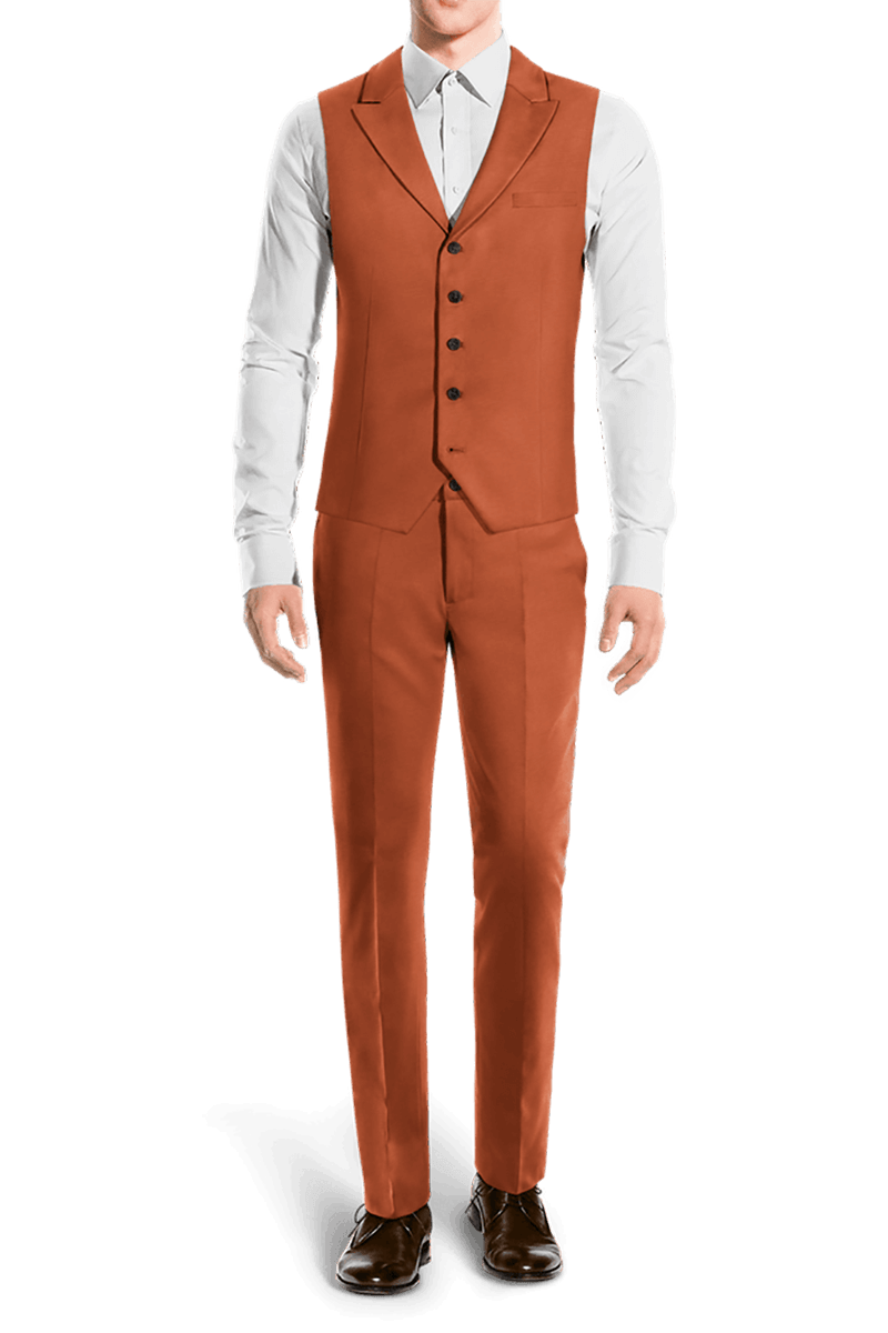 Apricot Modern Fit 3-Piece Suit