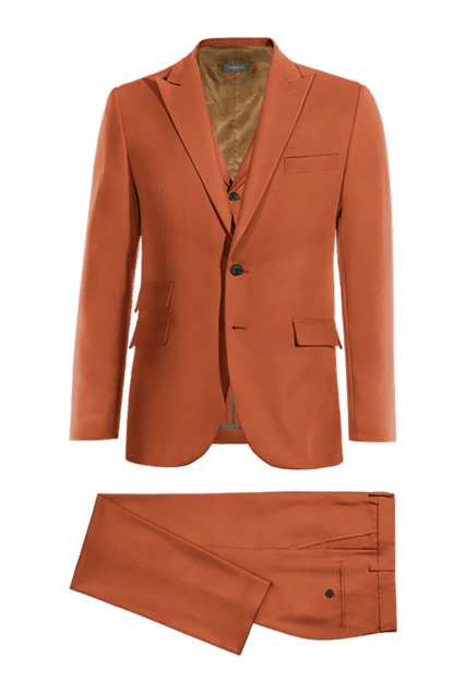 Apricot Modern Fit 3-Piece Suit