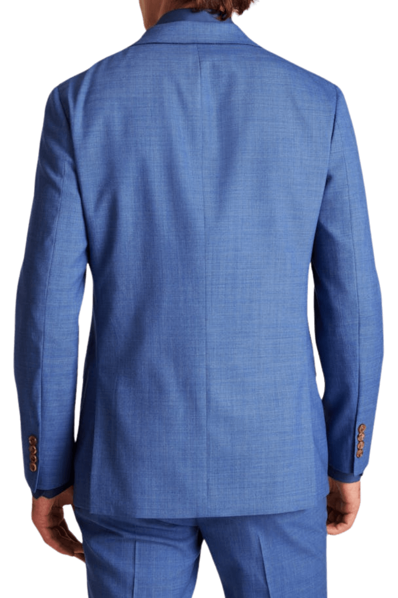 Sapphire Blue 2 Piece Notch Lapel 2-Button Suit