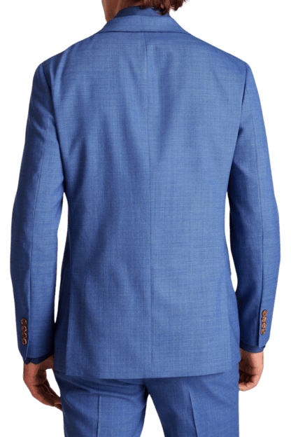 Sapphire Blue 2 Piece Notch Lapel 2-Button Suit
