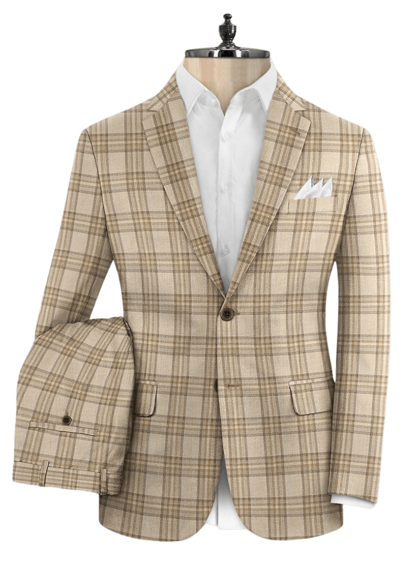 Beige-Plaid-Wool-Single-Vent-Suit.png