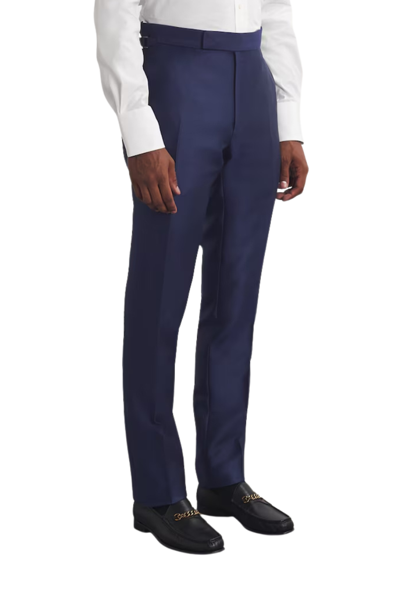 Costume bleu coupe régulière 2 pièces 2 boutons