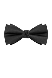 Men's Black Pre-Tied Formal Bow Tie