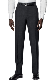 Black Wool Double Breasted 2-Piece Suit