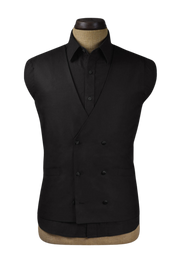 Black Wool Tuxedo 3-Piece Suit