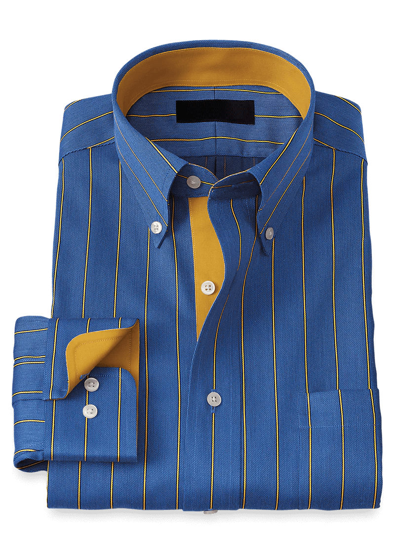 Blue-Non-Iron-Cotton-Stripe-Casual-Shirt.png