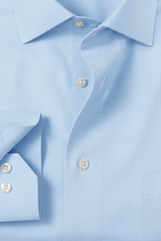 Blue Oxford Comfort Stretch Shirt