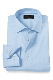 Blue Oxford Comfort Stretch Shirt