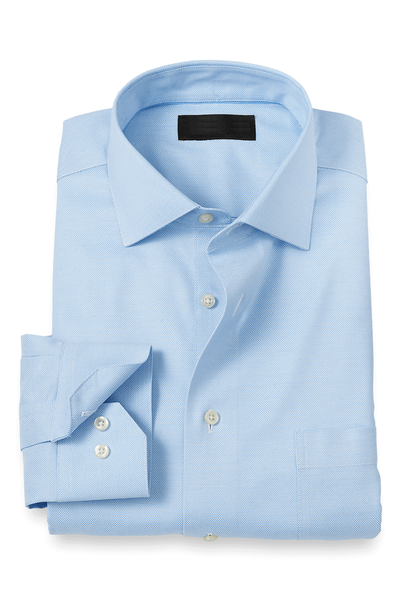 Blue Oxford Comfort Stretch Shirt