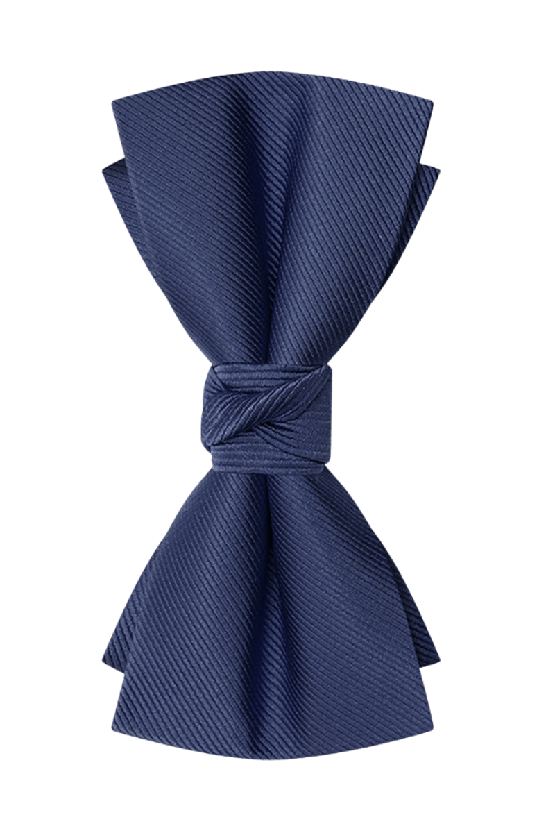 Men's Blue Pre-Tied Formal Bow Tie