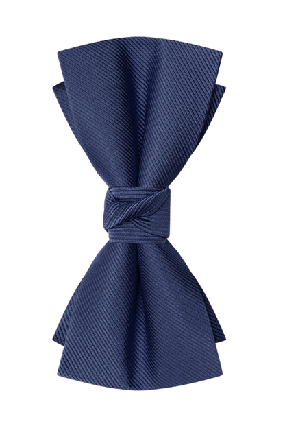 Nœud papillon bleu pré-noué pour homme 