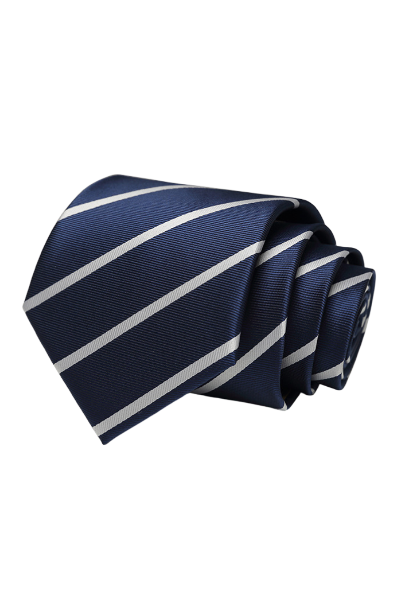 Blue Stripe Casual Business Tie