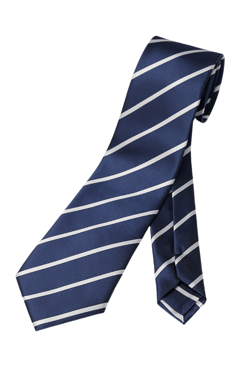 Blue Stripe Casual Business Tie