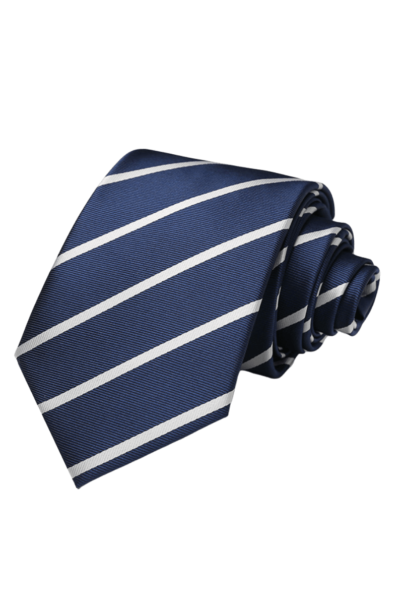 Blue Stripe Casual Business Tie