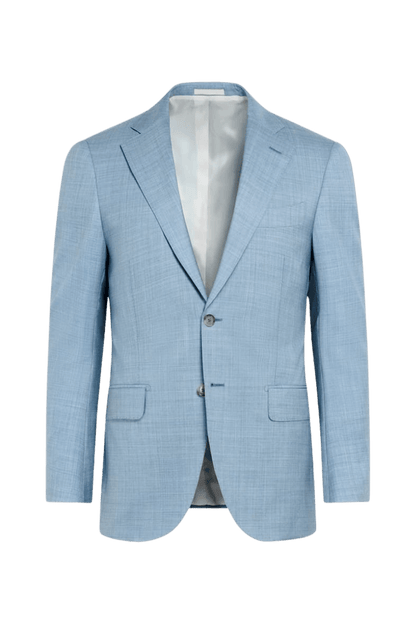 Blue Tropical Wool Moden Fit Suit