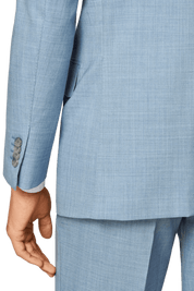 Blue Tropical Wool Moden Fit Suit