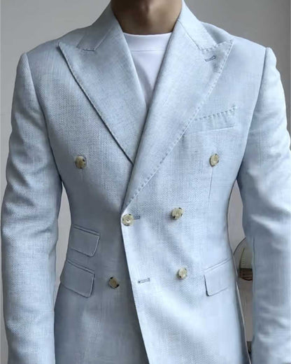 Men's Double-breasted 2-piece Suit