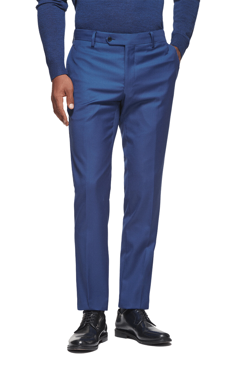 Blue Royal Regular fit 2 piece 2-Button Suit