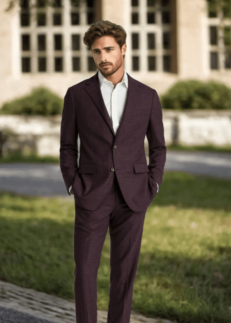 Burgundy-Windowpane-Lined-2-Button-Stretch-Suit-Model.png