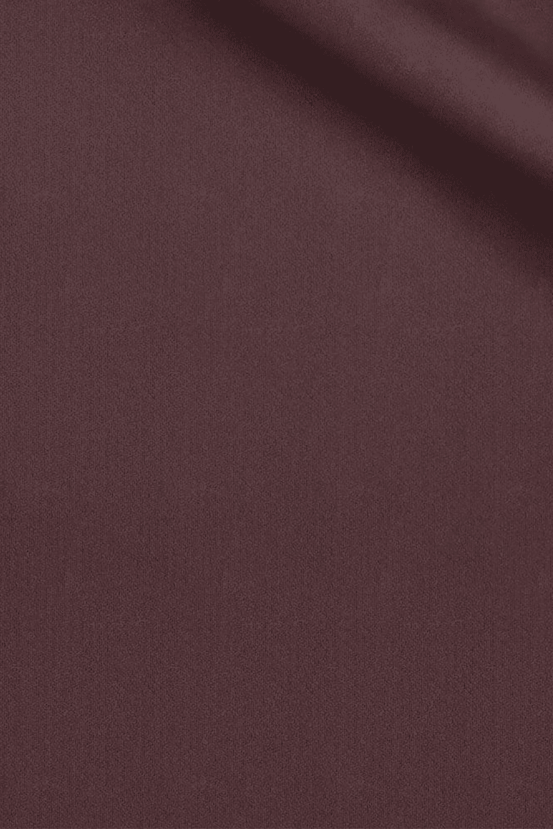 Traje de 3 piezas ajustado de 1 botón en color burdeos y rojo