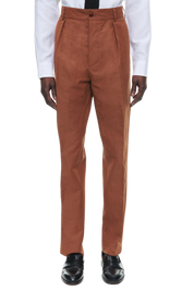 Camel Brown Slack 2 piece 2-Button Suit