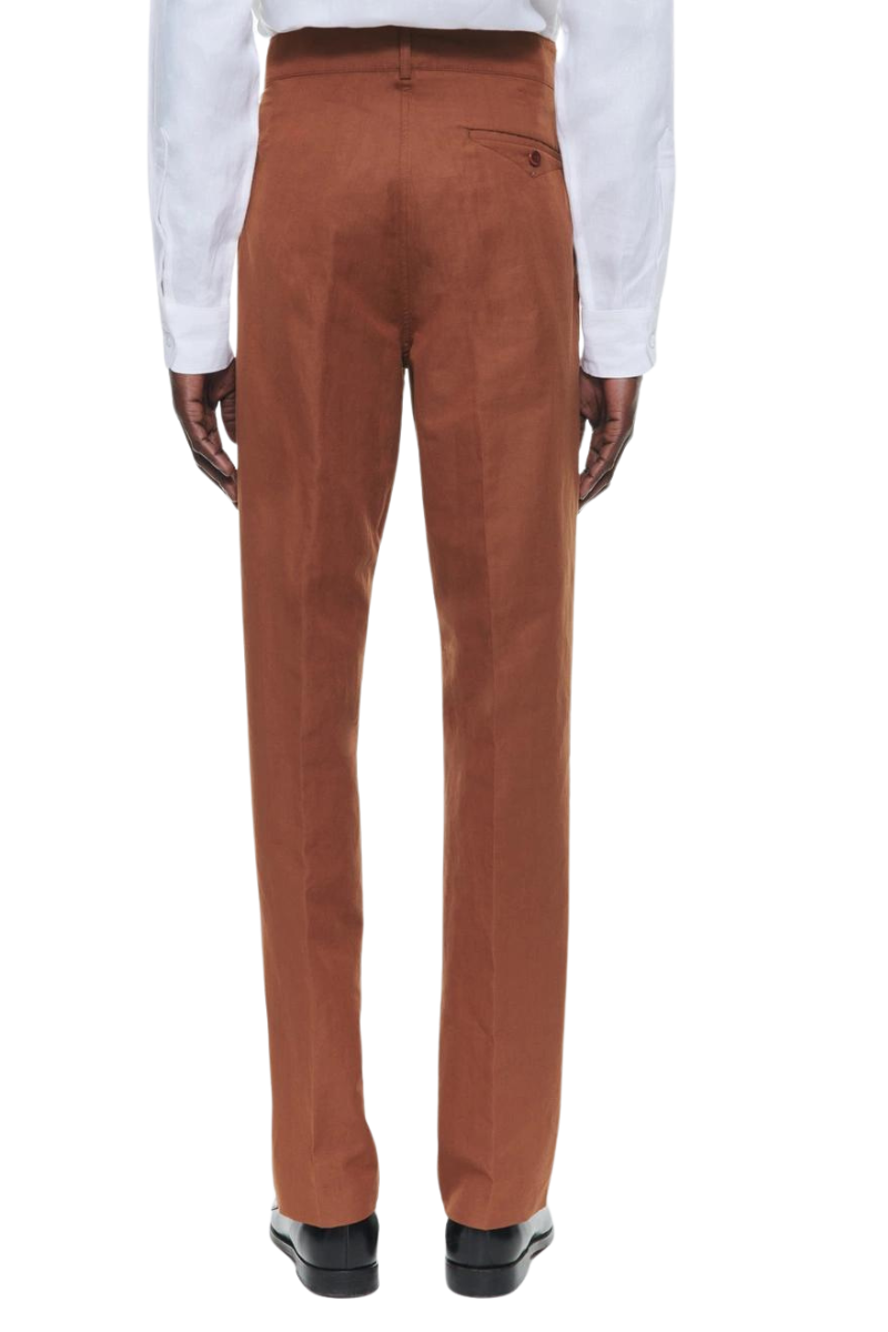 Camel Brown Slack 2 piece 2-Button Suit