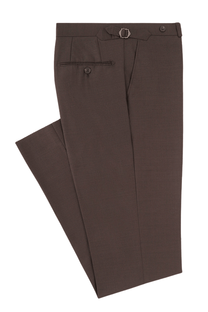 Dark Brown Classic Double Breast Suit