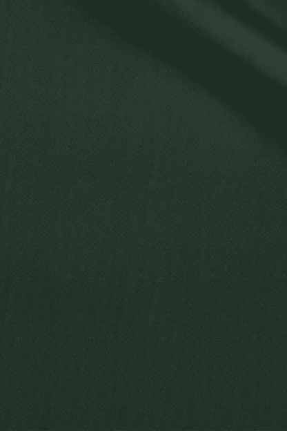 Traje de 3 piezas de corte entallado de 1 botón color verde oscuro