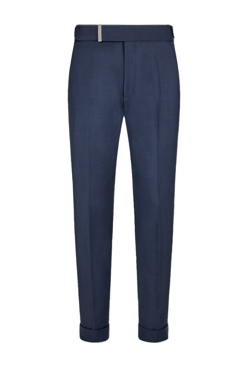 Demin Blue Slim fit 2 piece 2-Button Suit