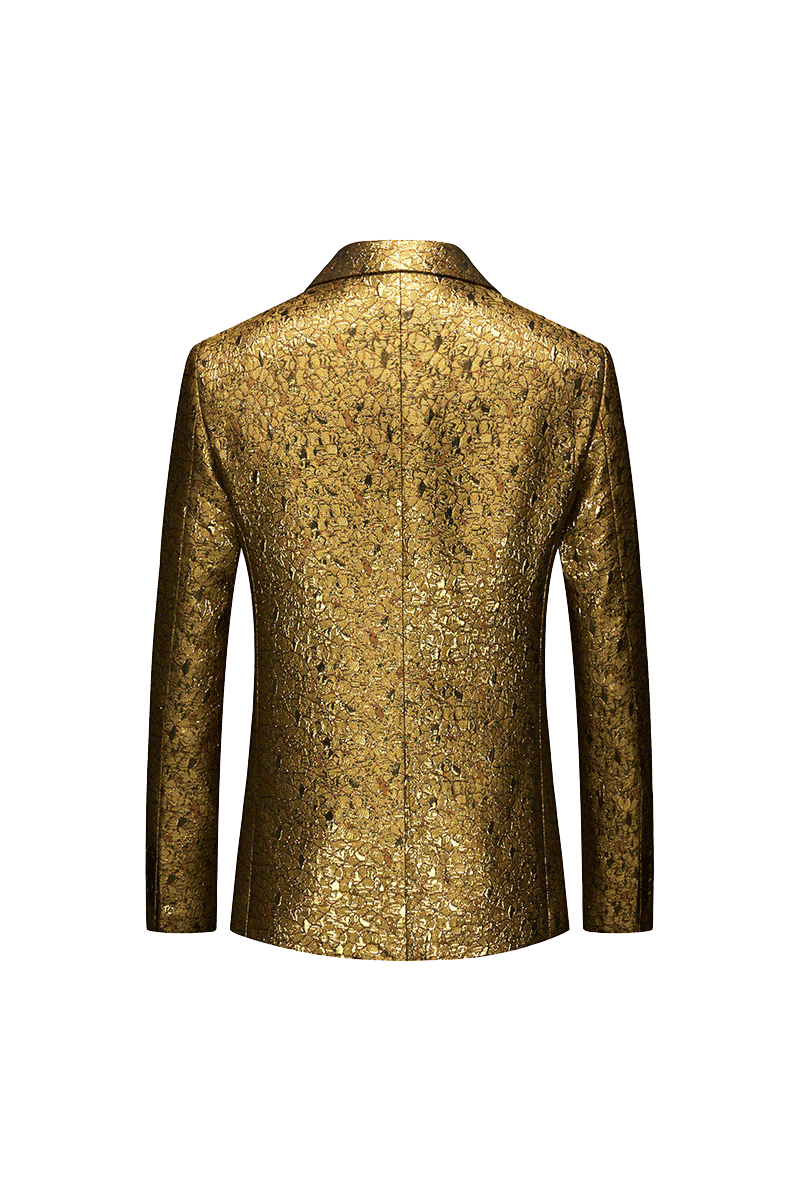 Gold Premium Prom Italian Jacket