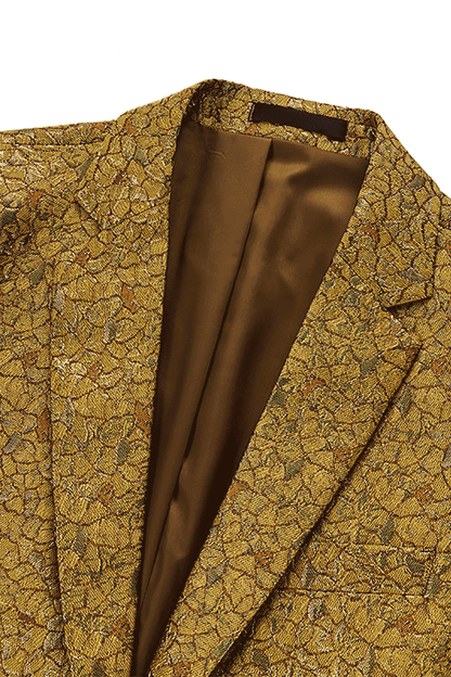 Gold Premium Prom Italian Jacket