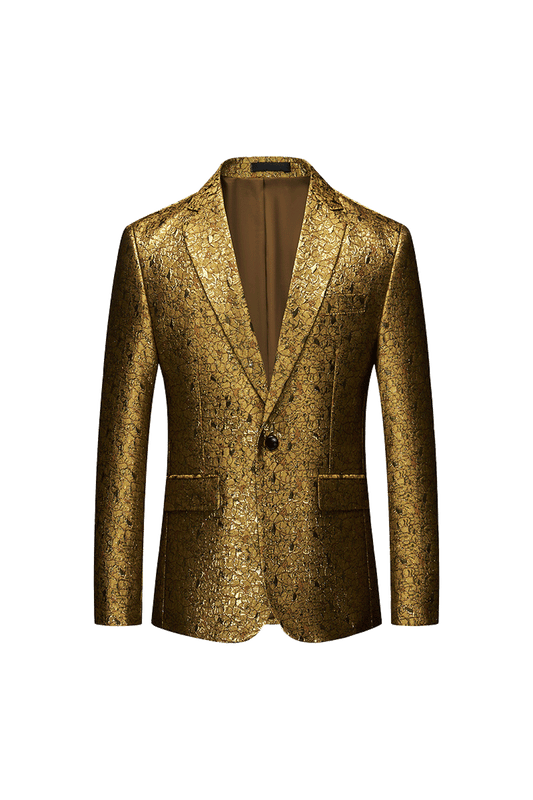 Gold Premium Prom Italian Jacket